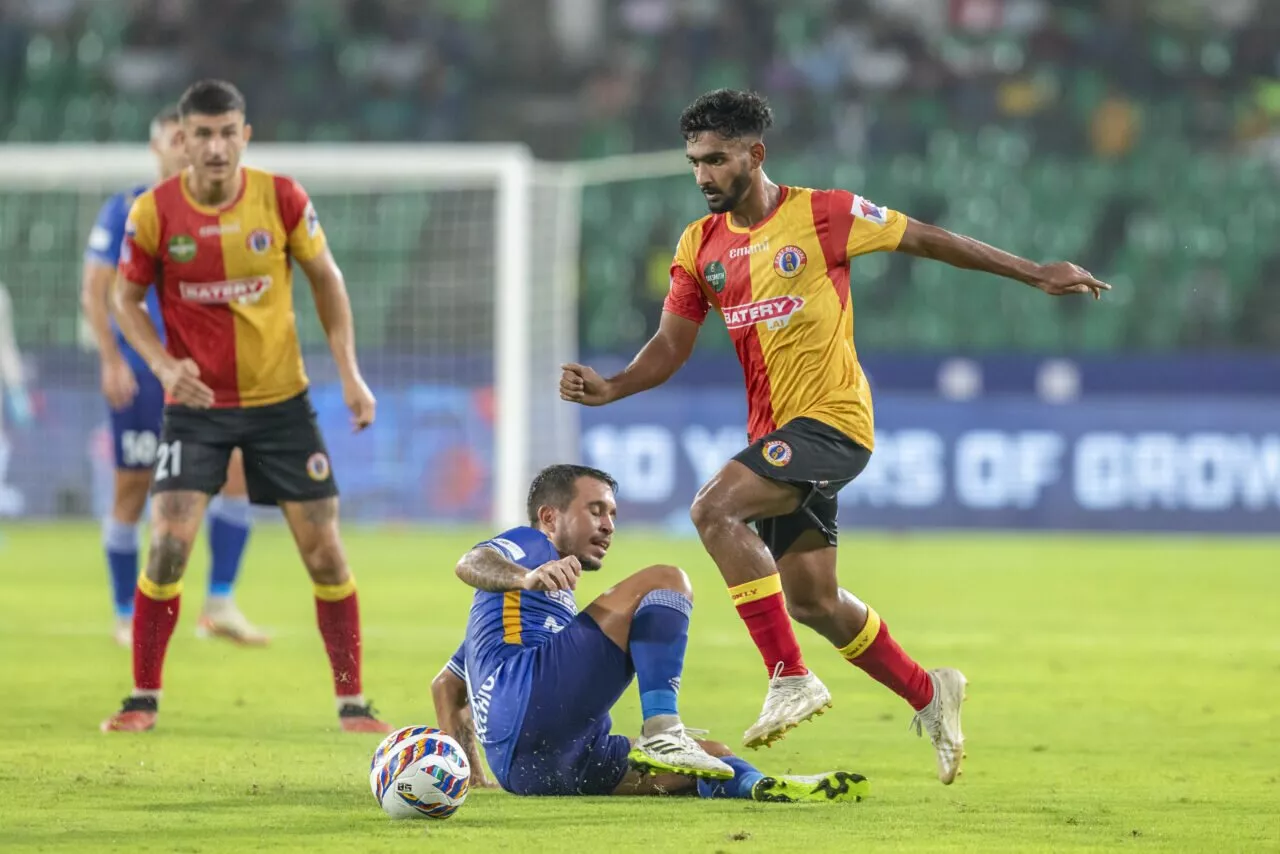 ISL 2023-24: Most dribbles completed per 90 minutes by Indians PV Vishnu East Bengal