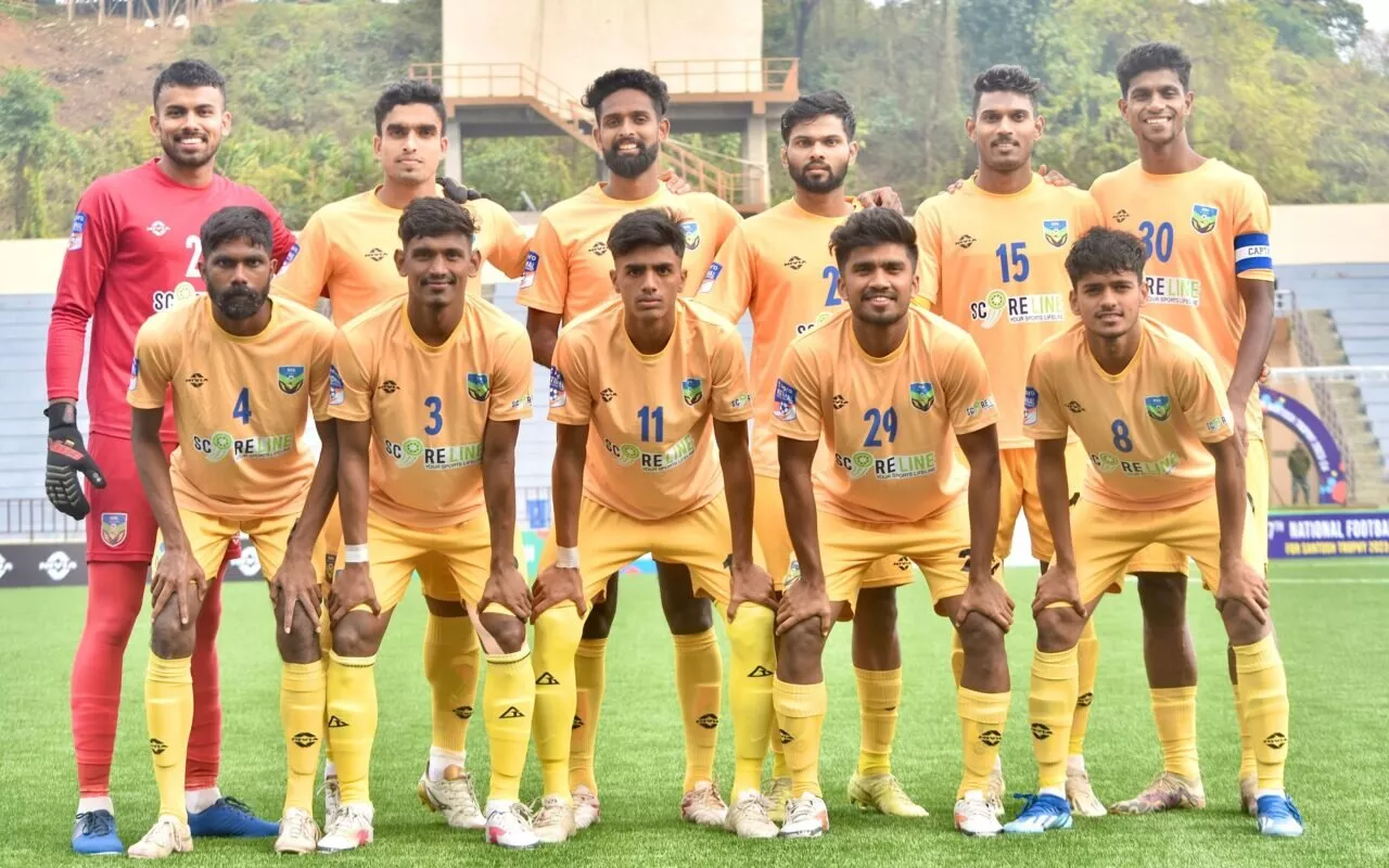 Kerala team before quarter-finals