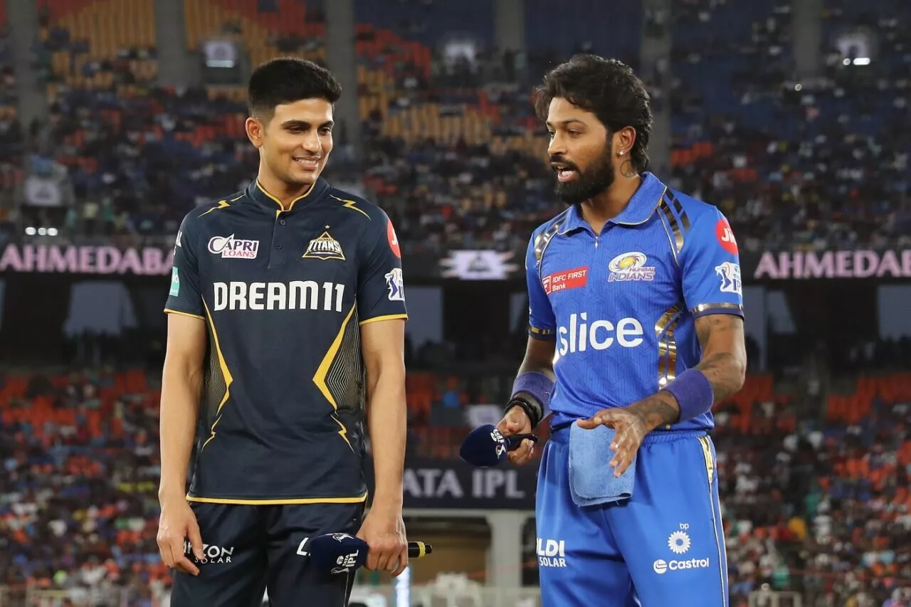 Shubman Gill (left). (Image Source: BCCI)