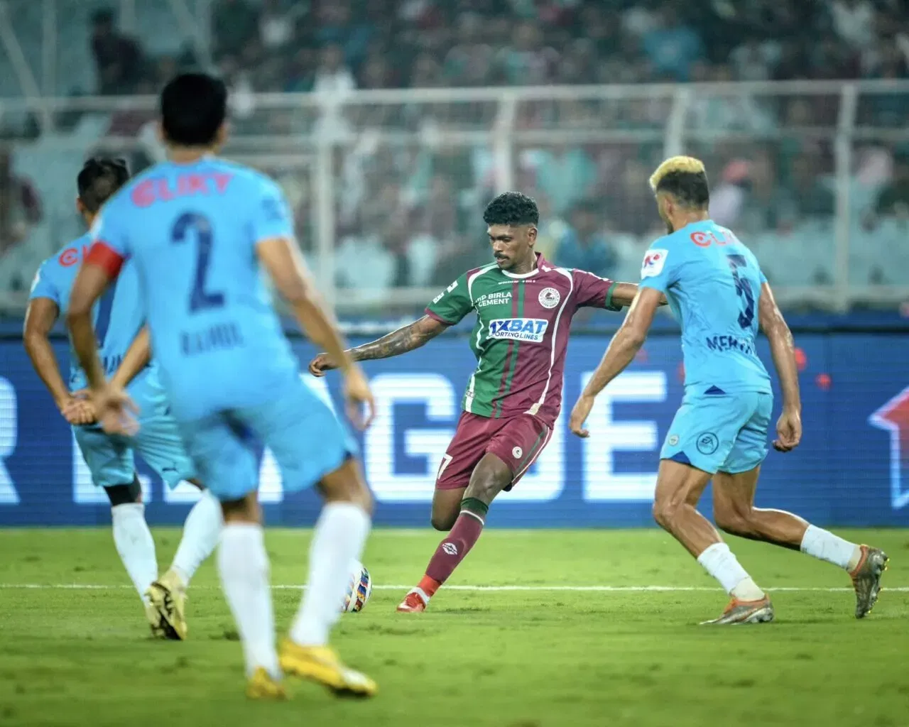 Mohun Bagan’s win head-to-head record against ISL team