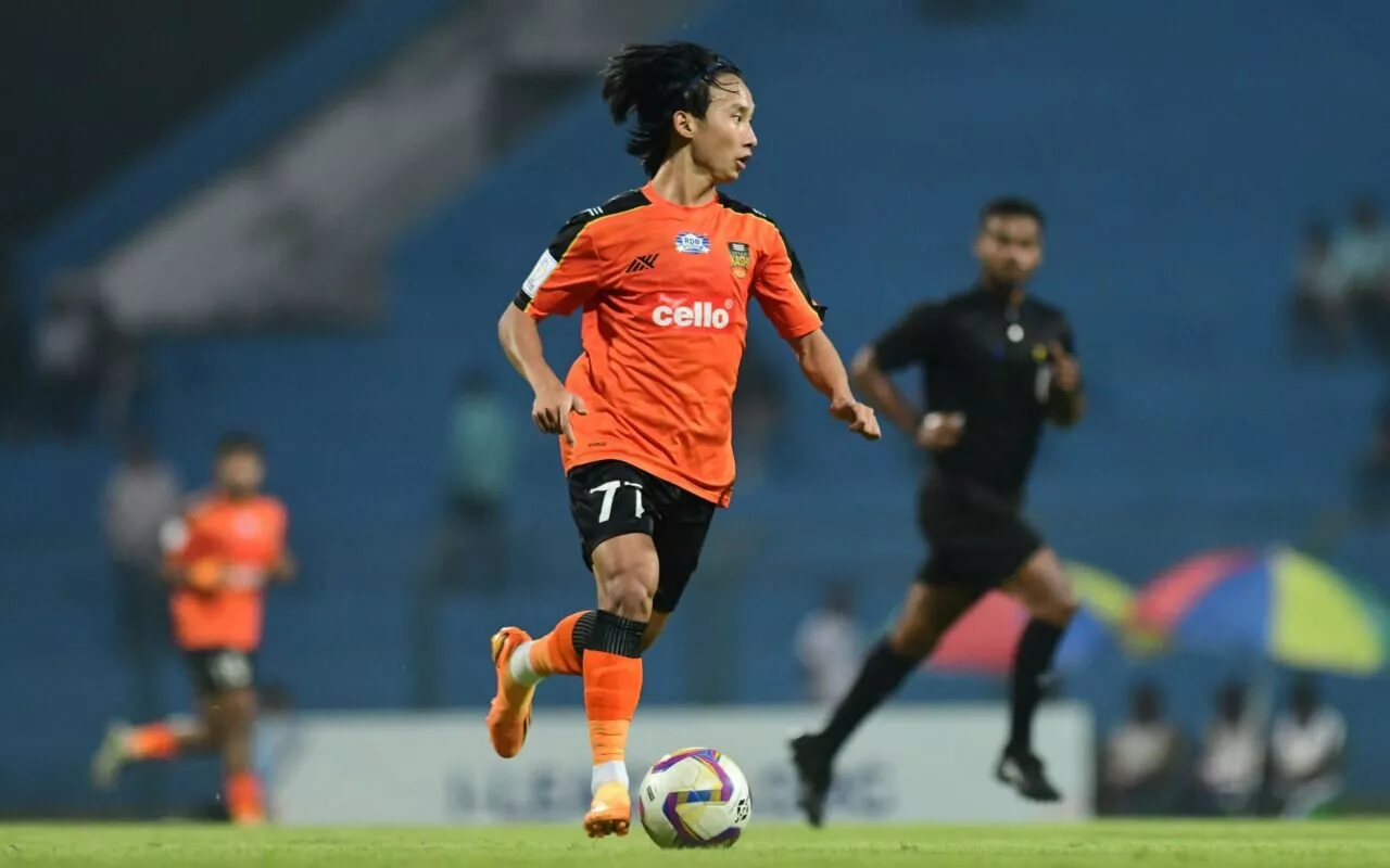 I-League 2023-24: Gyamar Nikum dinobatkan sebagai Pemain Berkembang Terbaik.
