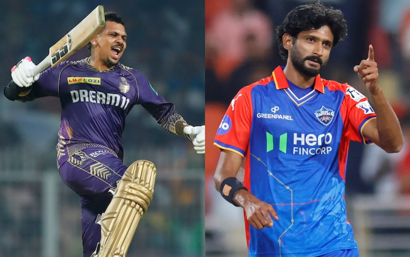Sunil Narine, Khaleel Ahmed, KKR vs DC, IPL 2024