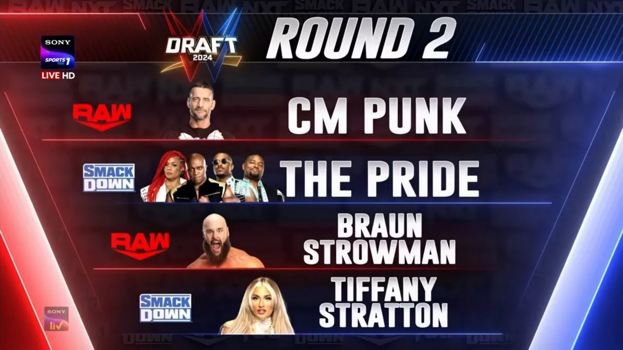 WWE Draft Round 2