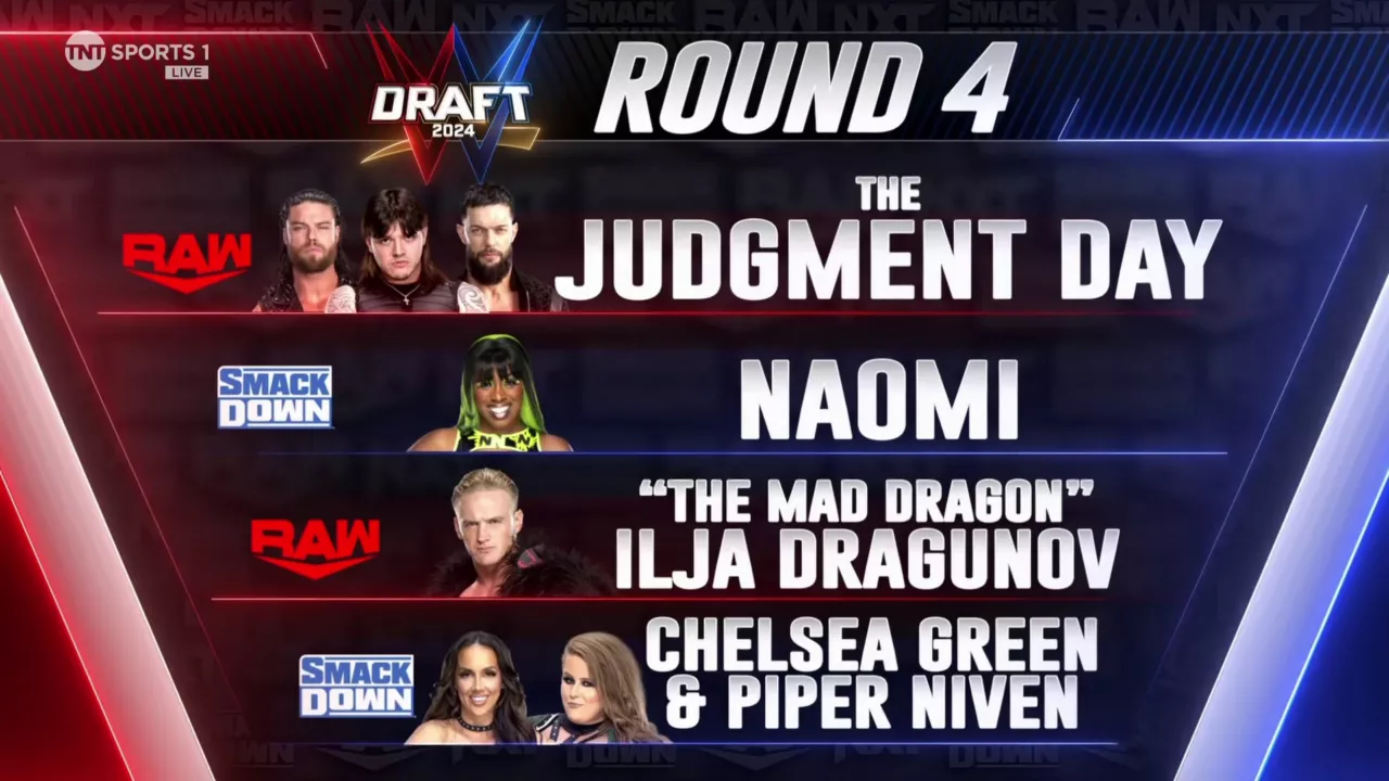 WWE Draft Round 4
