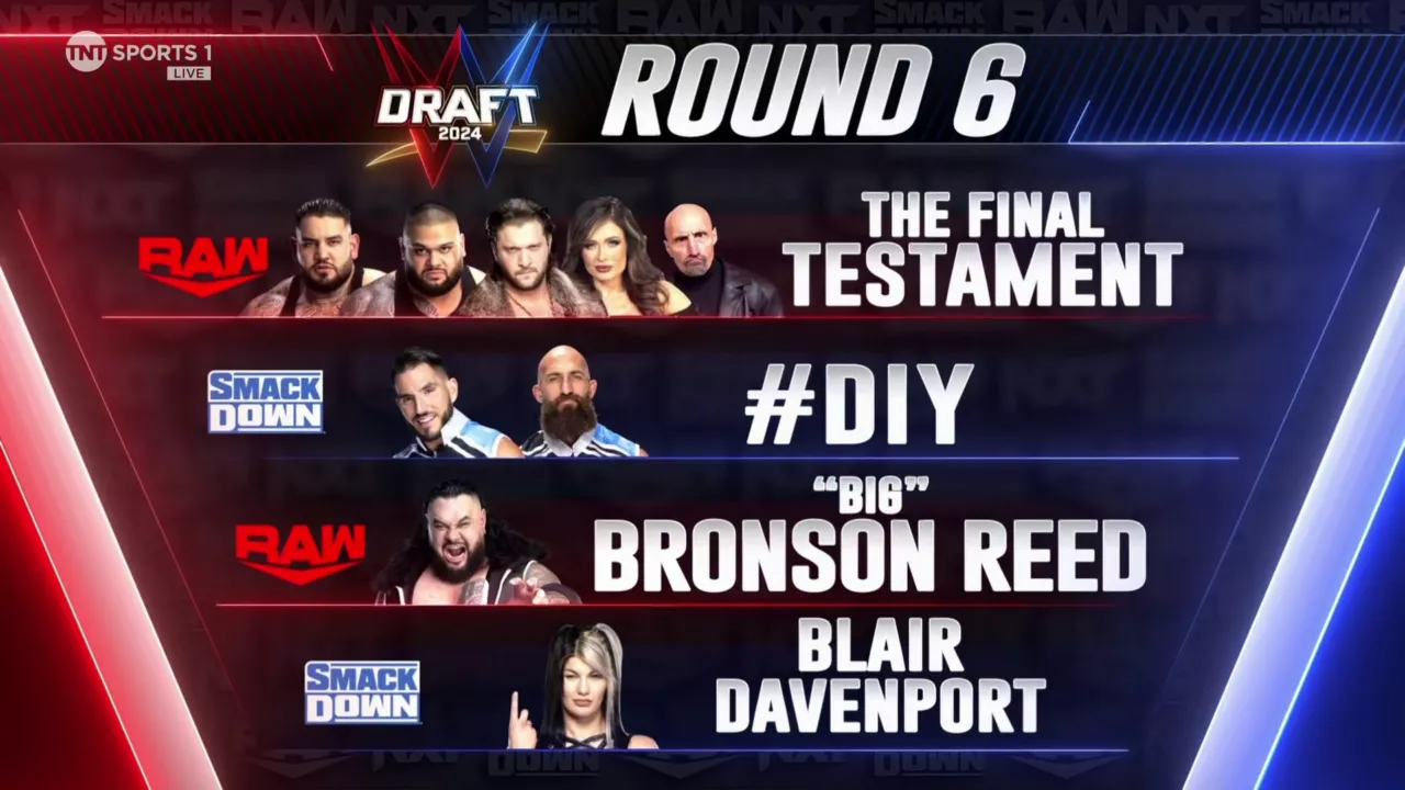 WWE Draft Round 6