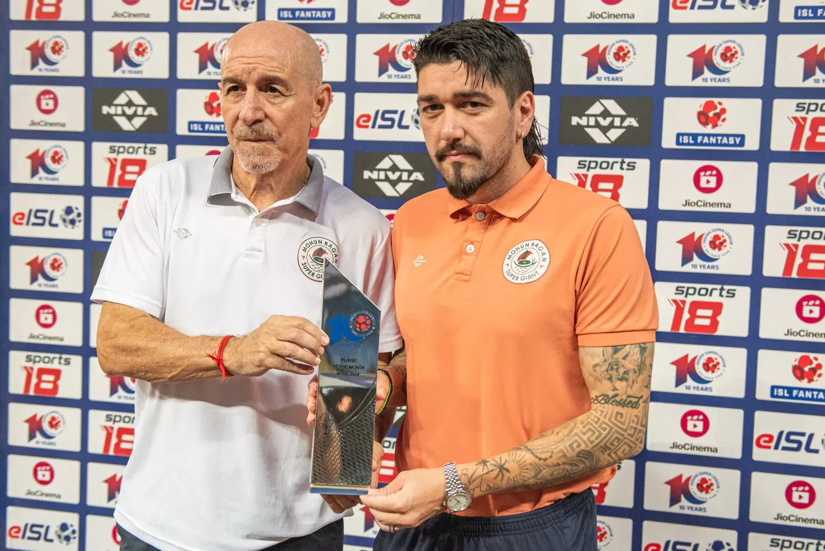 MOHUN BAGAN MUMBAI CITY FC ISL 2023-24 FINAL DIMITRI PETRATOS Antonio Habas