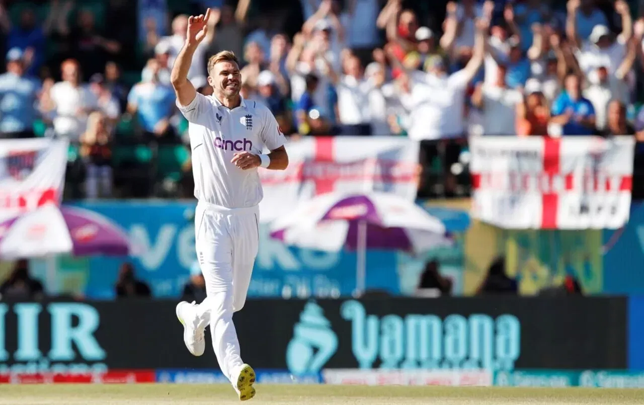 Tes James Anderson England