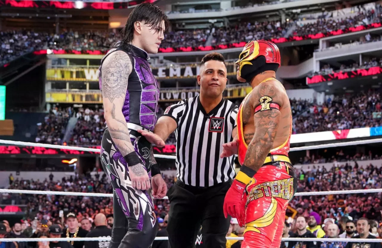 Rey Mysterio Dominik Mysterio WWE