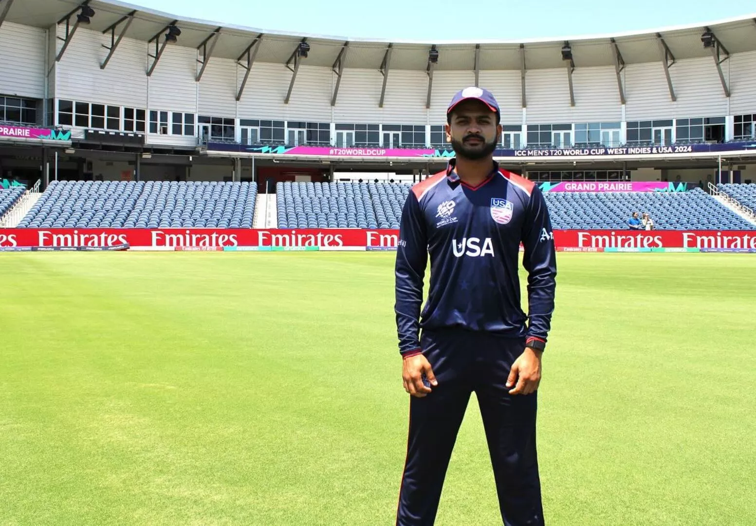 USA cricket captain Monank Patel