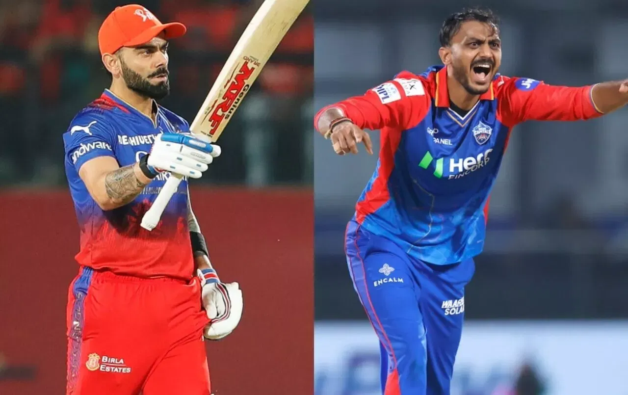 Virat Kohli, Axar Patel, RCB vs DC, IPL 2024