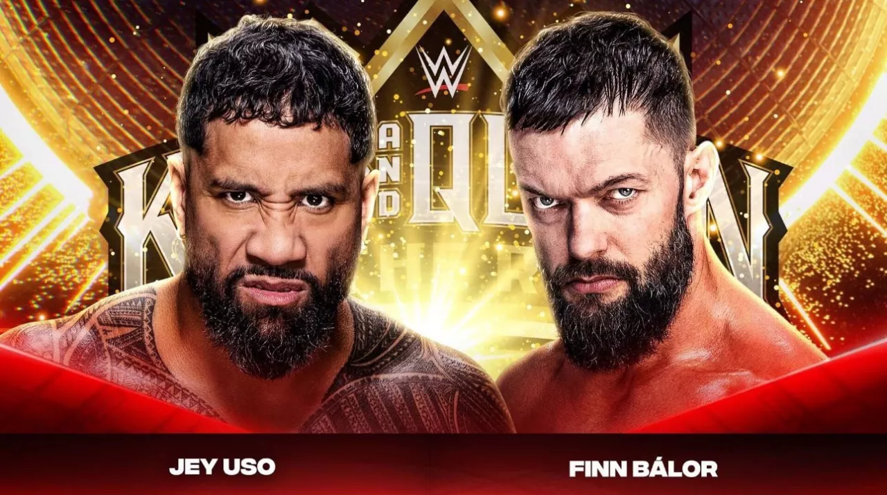 King of the Ring Match First Round Match- Finn Balor vs Jey Uso