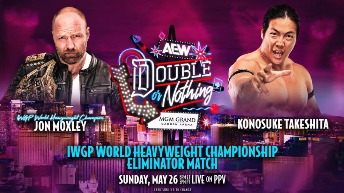IWGP World Heavyweight Championship Eliminator Match- Jon Moxley vs Konosuke Takeshita