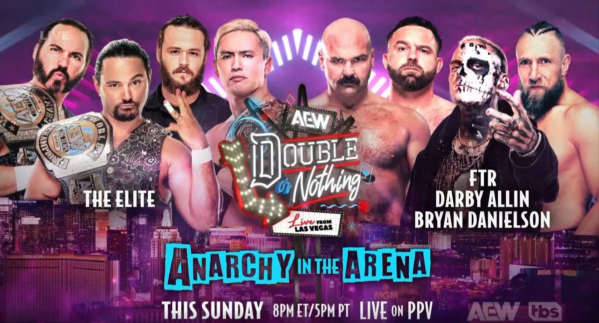 Anarchy in the Arena Match- The Elite vs Team AEW