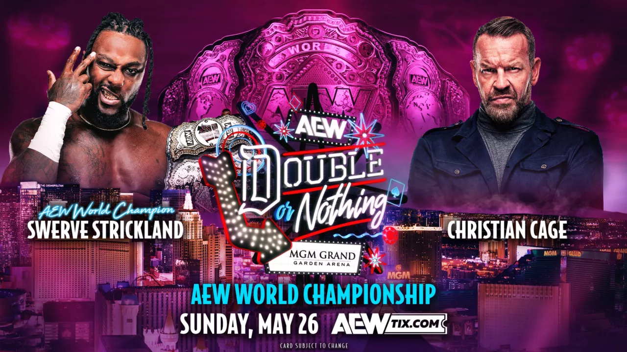 AEW World Championship Match- Swerve Strickland (C) vs Christian Cage