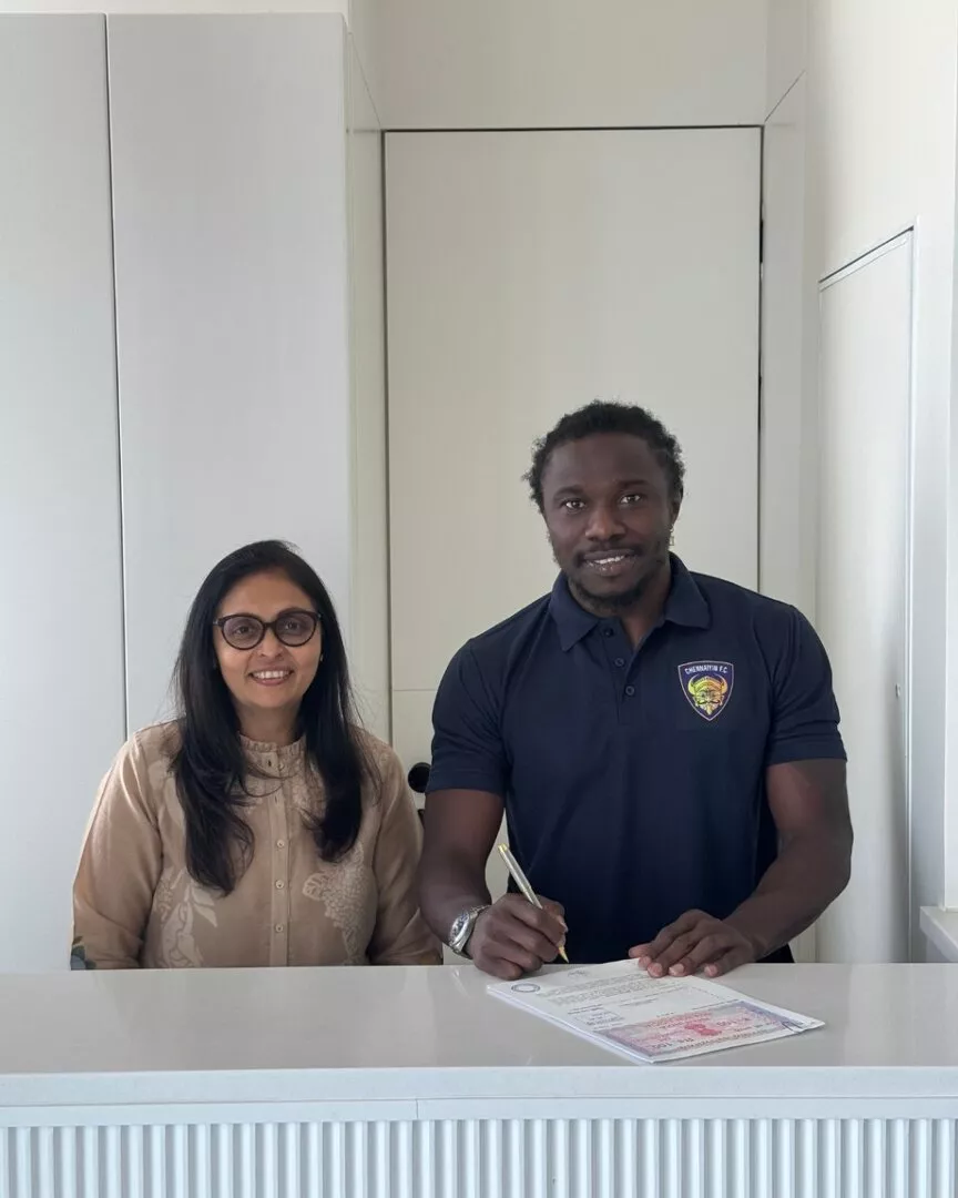 Chennaiyin FC bolster attack by signing Nigerian striker Chima Chukwu.