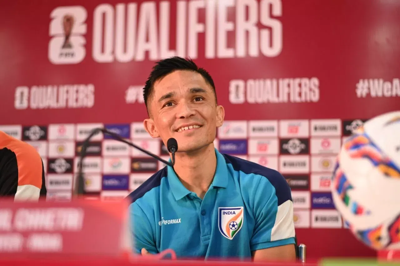 I'm trying hard not to think about the game emotionally: Sunil Chhetri ahead of final India match.