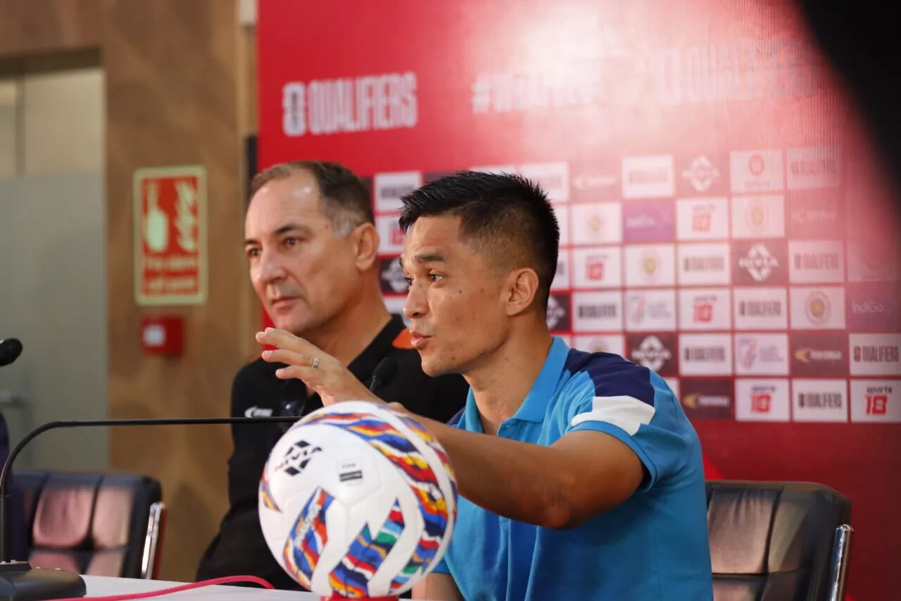 I'm trying hard not to think about the game emotionally: Sunil Chhetri ahead of final India match.