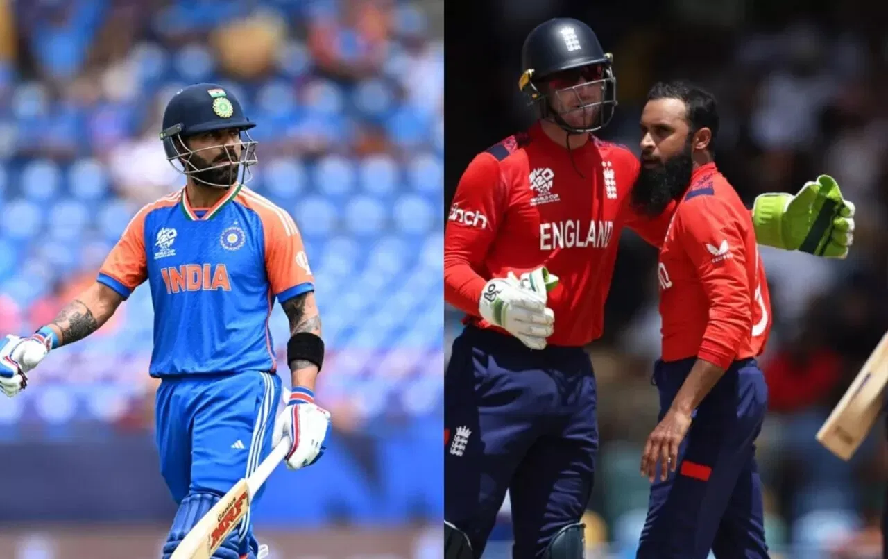 Virat Kohli, Adil Rashid, IND vs ENG