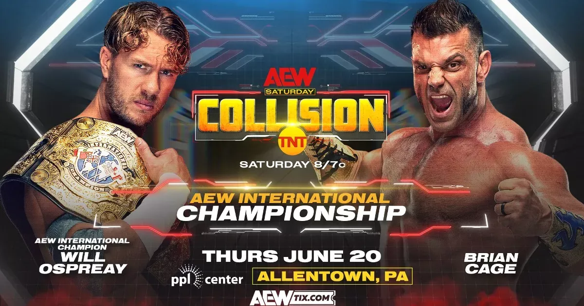 AEW International Championship Match- Will Ospreay (C) vs Brian Cage