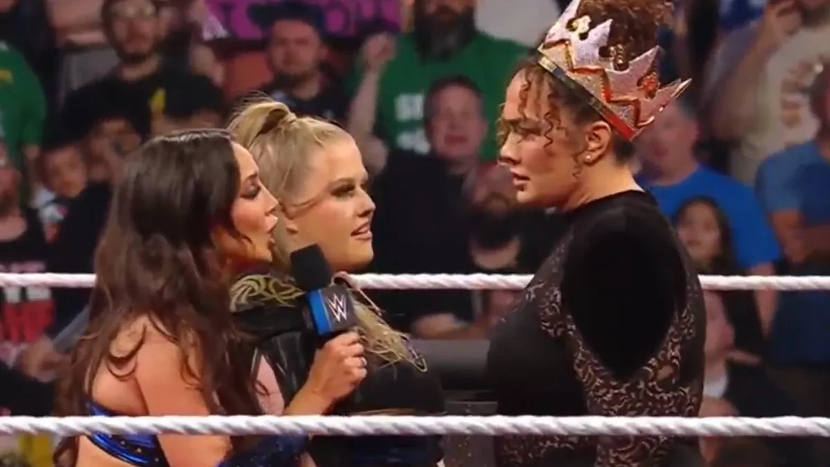 Nia Jax confronted by Piper Niven & Chelsea Green