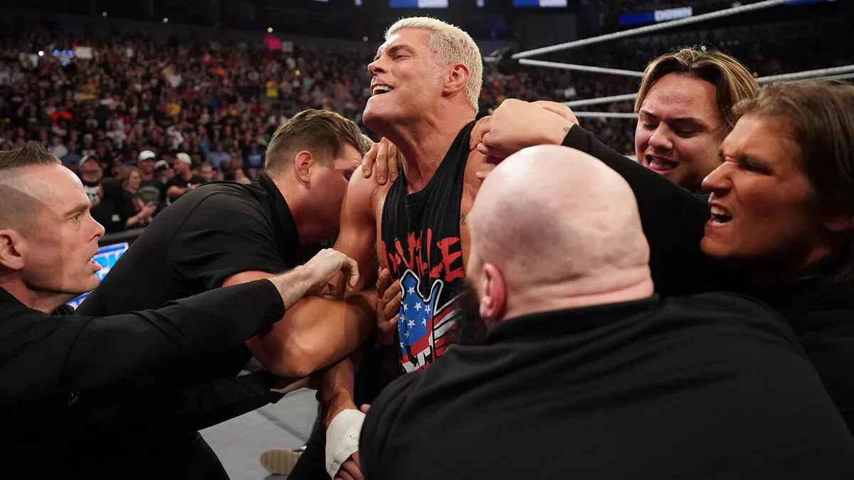 Briga entre Cody Rhodes e AJ Styles