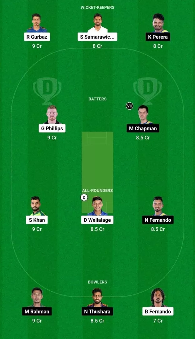 CS vs DS LPL 2024 Dream11 Team 2