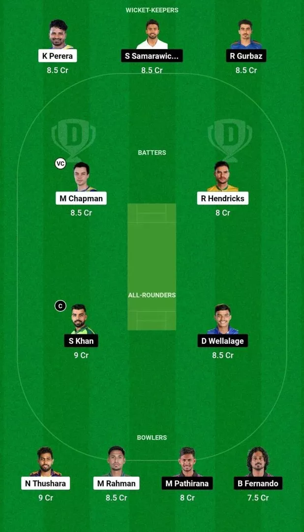 DS vs CS LPL 2024 Dream11 Team 1