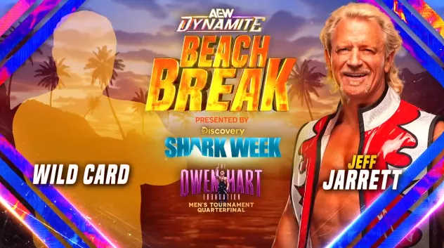 Owen Hart Foundation Men’s Tournament First Round- Jeff Jarrett vs Joker (Wild Card)