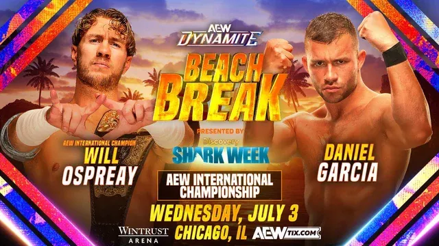 AEW International Championship Match- Will Ospreay vs Daniel Garcia