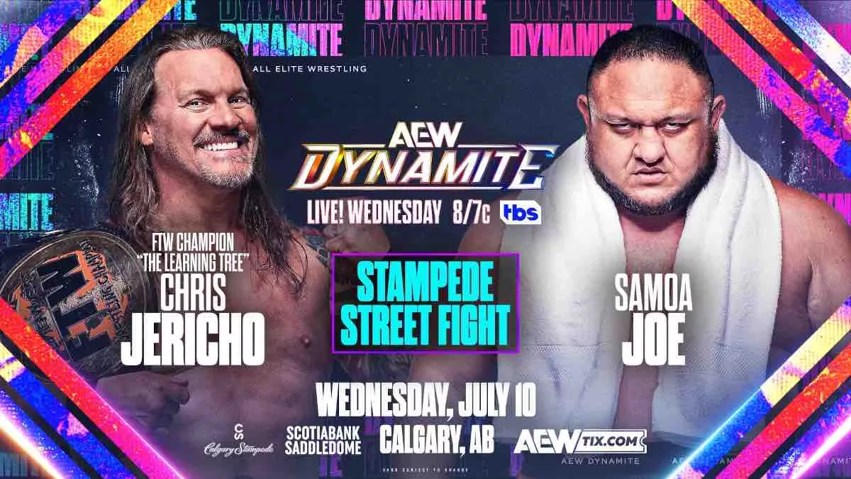 Stampede Street Fight- Samoa Joe vs Chris Jericho