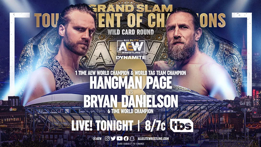 Men’s Owen Hart Cup Tournament Finals- Bryan Danielson vs “Hangman” Adam Page