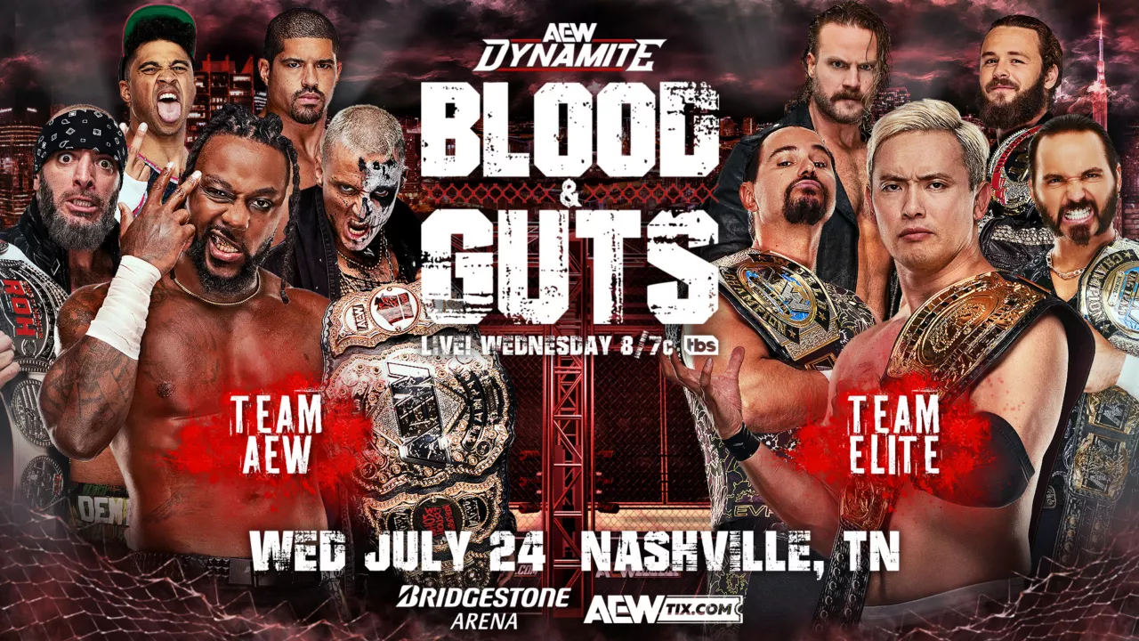 Lucha de sangre y tripas: The Elite vs Team AEW