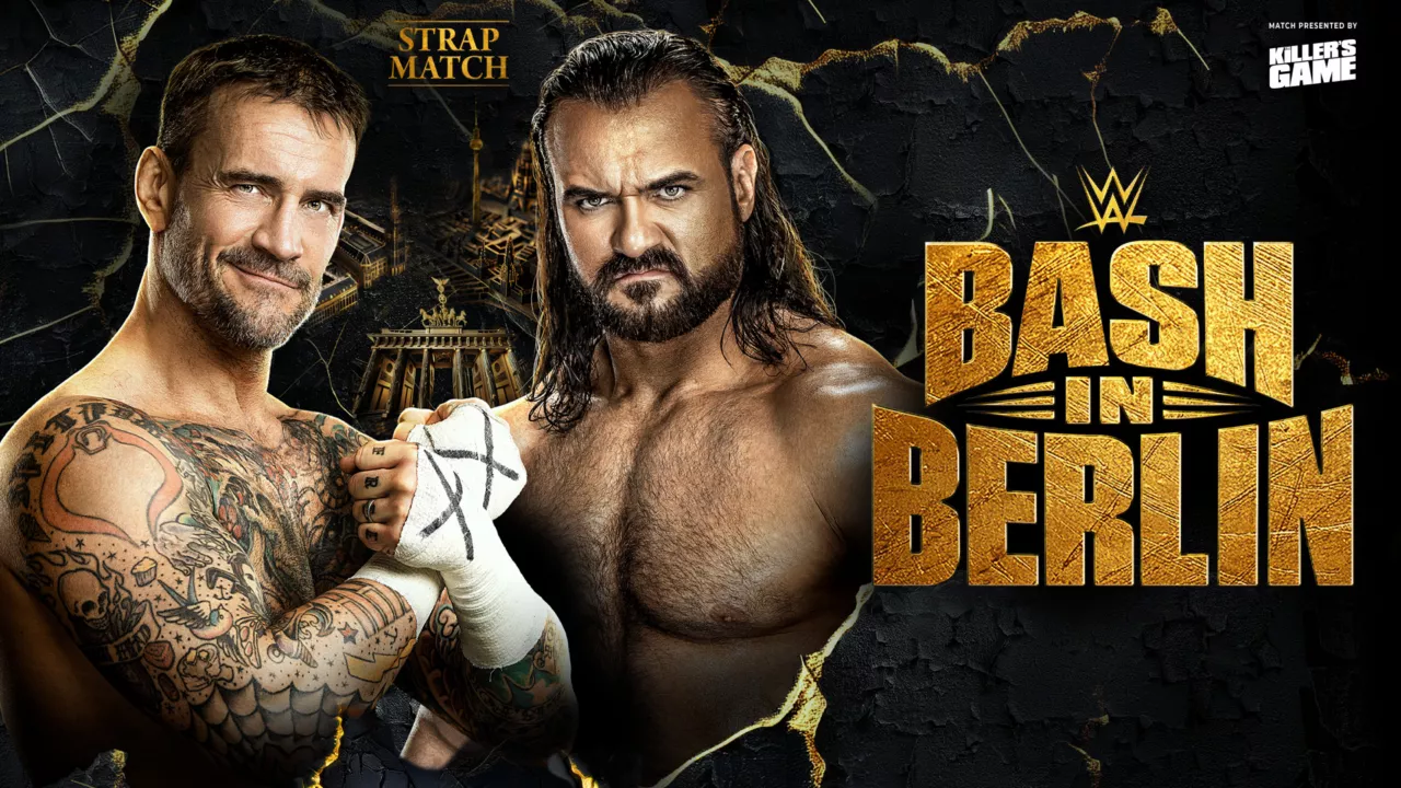 Strap Match- CM Punk vs Drew McIntyre