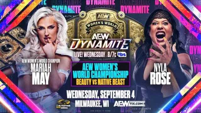 AEW Women’s World Championship Match- Mariah May (C) vs Nyla Rose