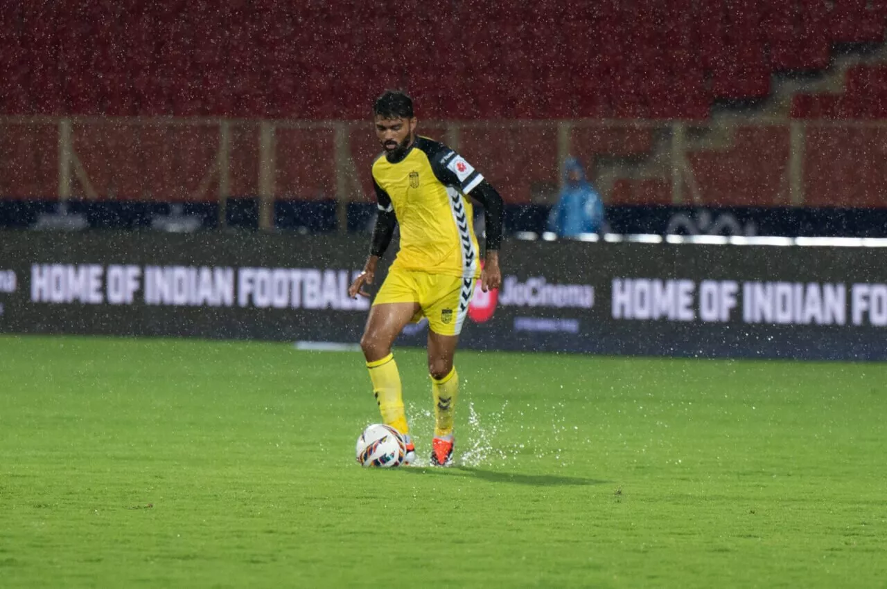 Hyderabad FC's Parag Shrivas on loyal fans, goal celebration, relationship with teammates & more