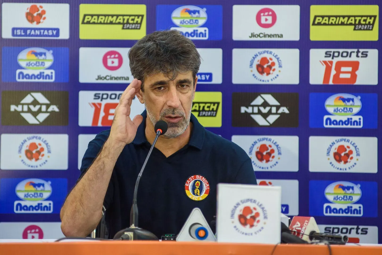 Ahead of the all-important clash against Chennaiyin FC, East Bengal FC head coach Oscar Bruzon addressed the media.