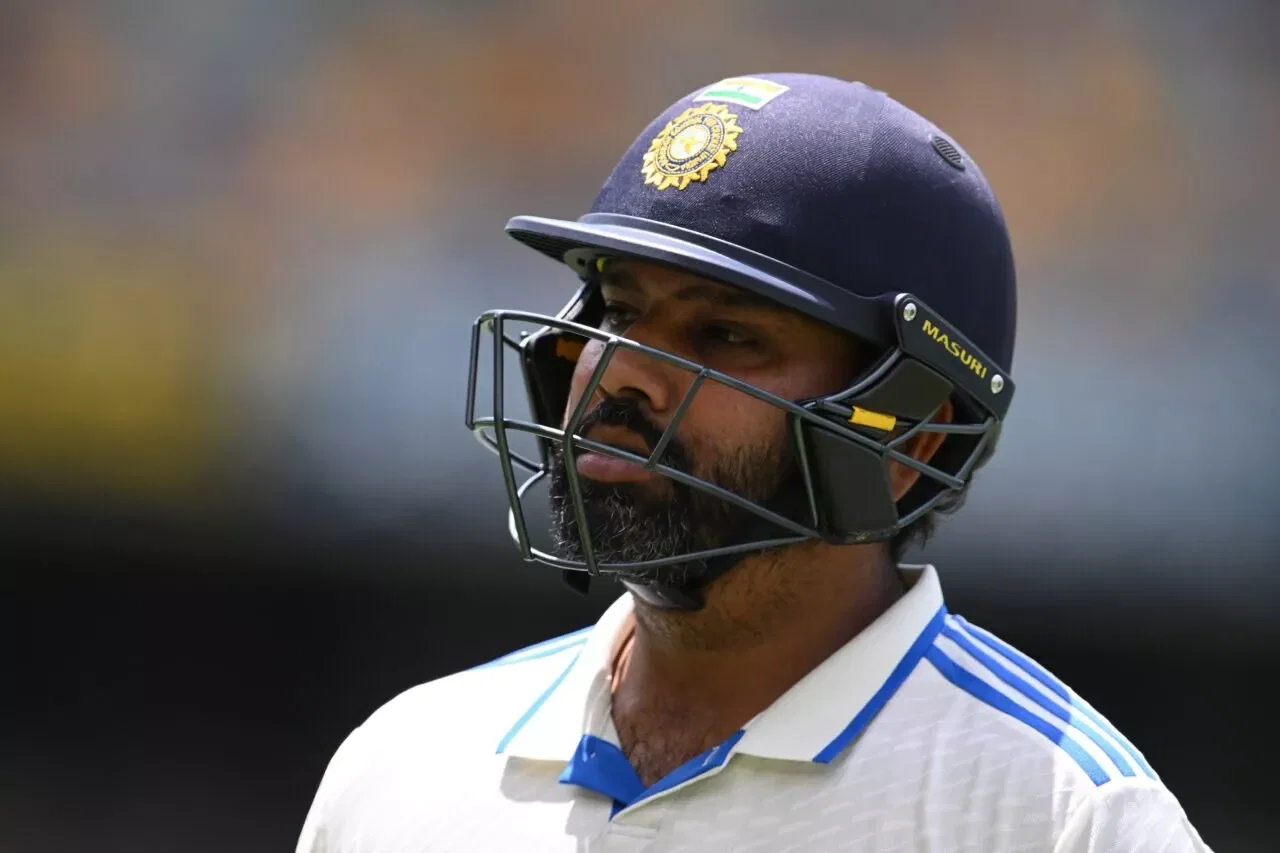 Rohit Sharma dejected look test cricket