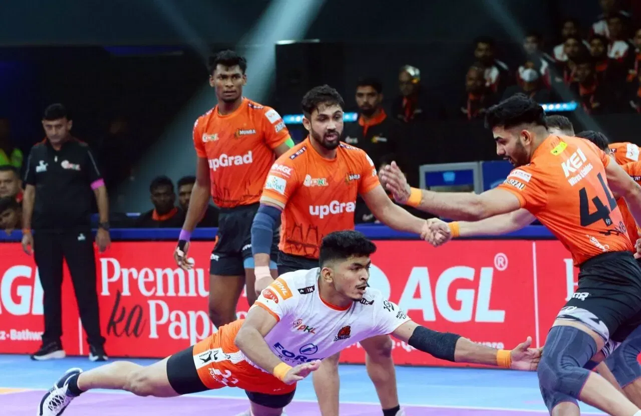 PKL 11: Sunil Kumar makes history as U Mumba beat Puneri Paltan