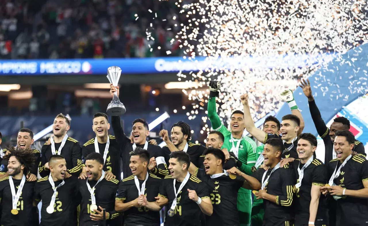 Mexico football Concacaf Nations League 2025 title