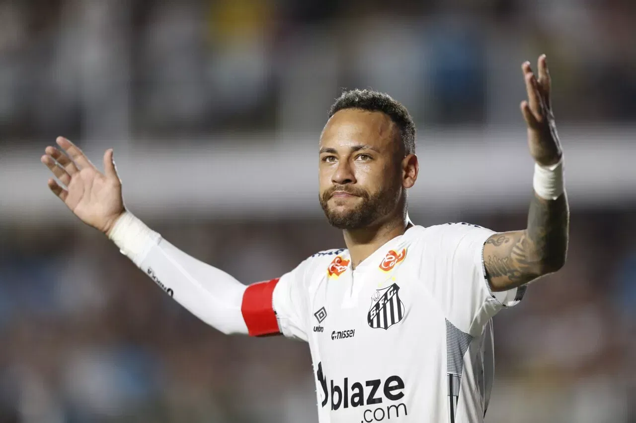 Neymar Jr Santos FC Brazil
