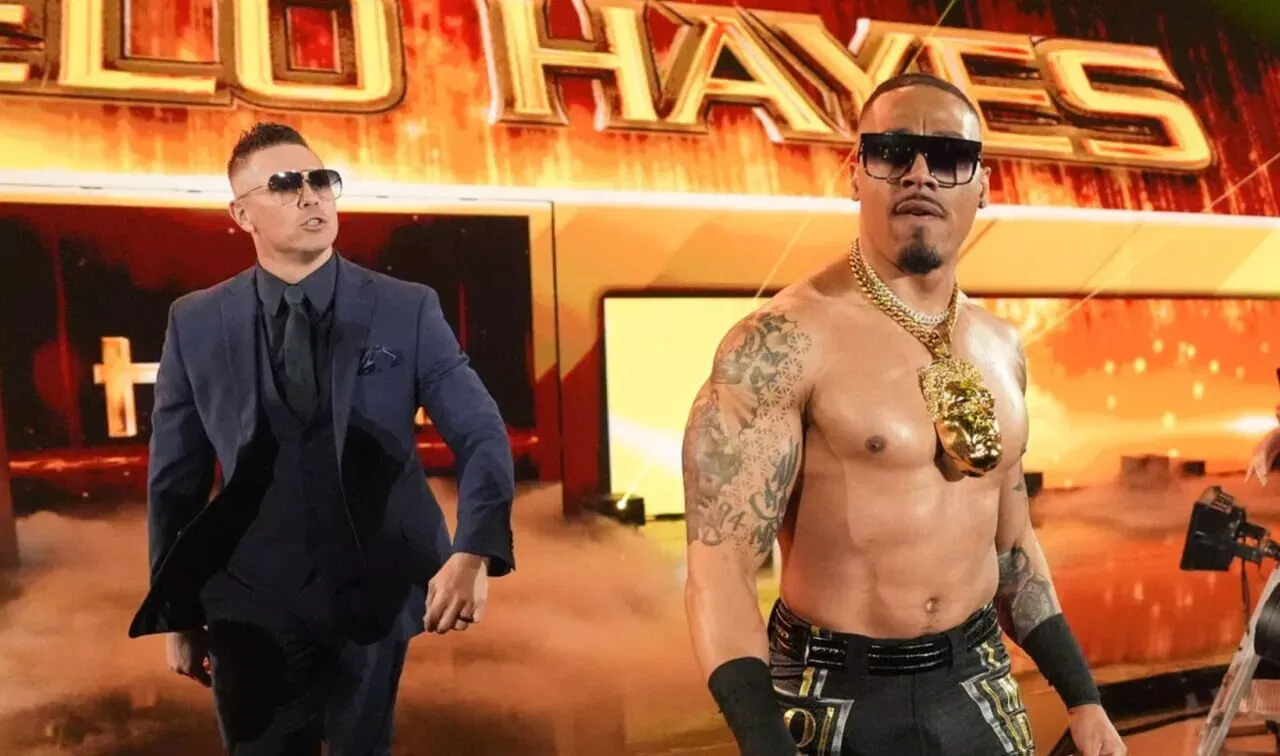 Carmelo Hayes The Miz WWE SmackDown