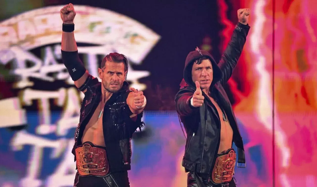 WWE Alex Shelley and Chris Sabin of the Motor City Machine Guns