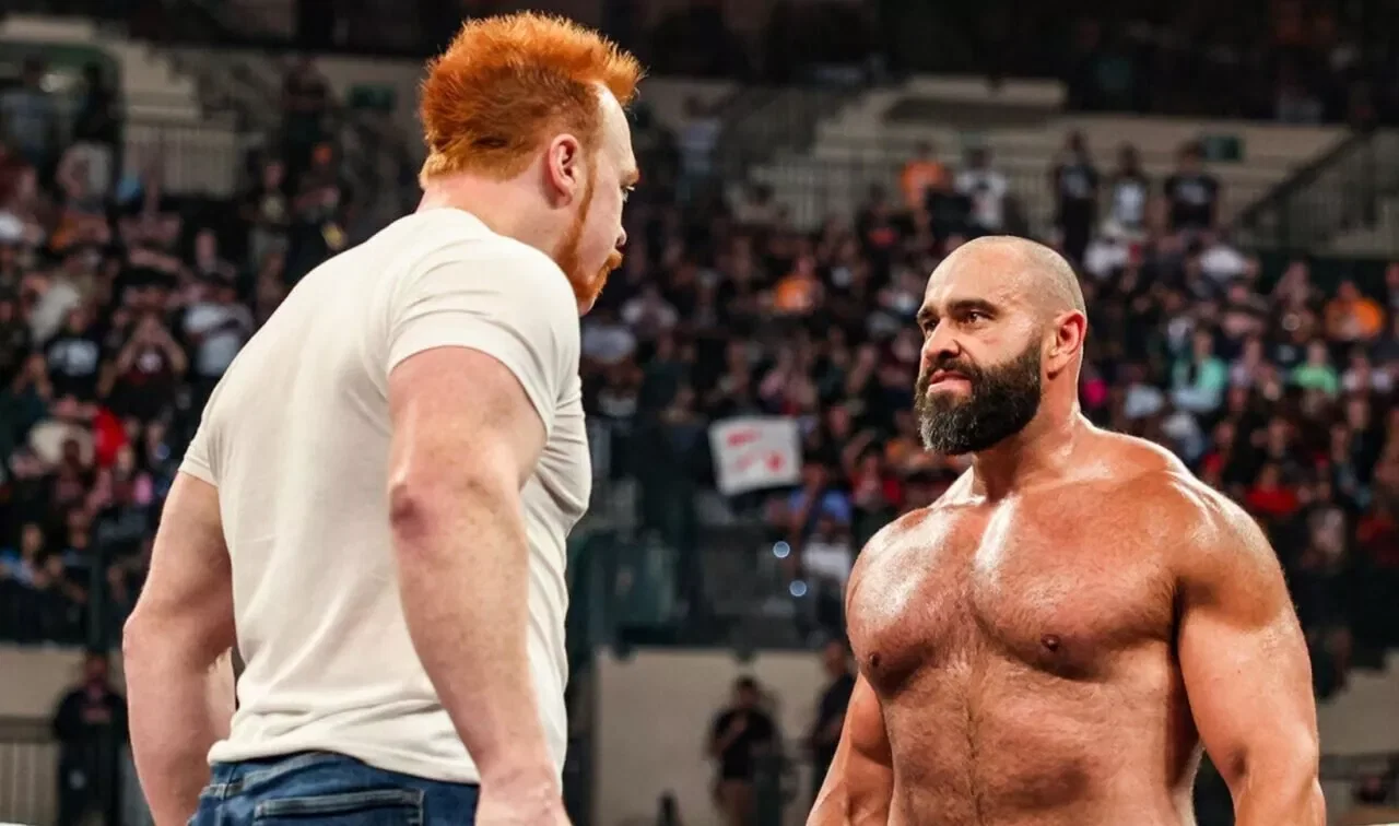 WWE RAW Sheamus and Rusev