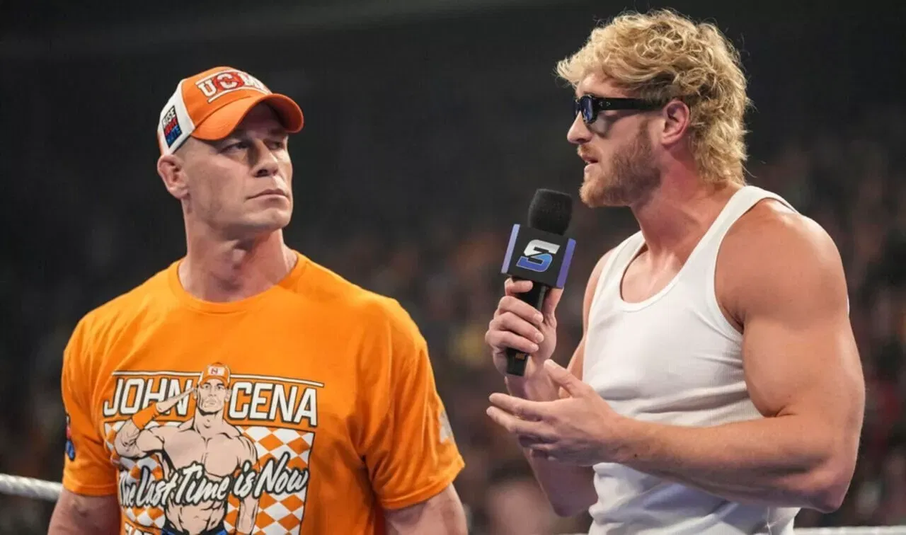 WWE SmackDown John Cena and Logan Paul