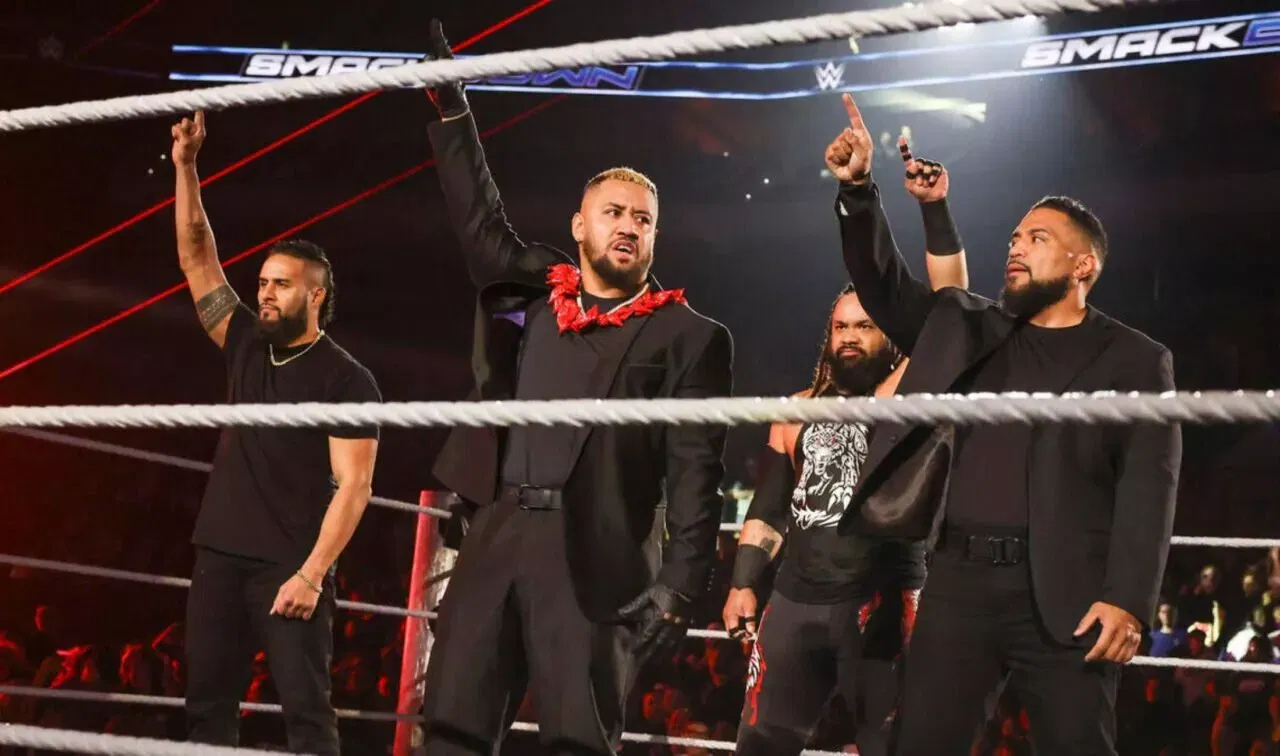 WWE Tama Tonga, Solo Sikoa, Jacob Fatu and Tonga Loa