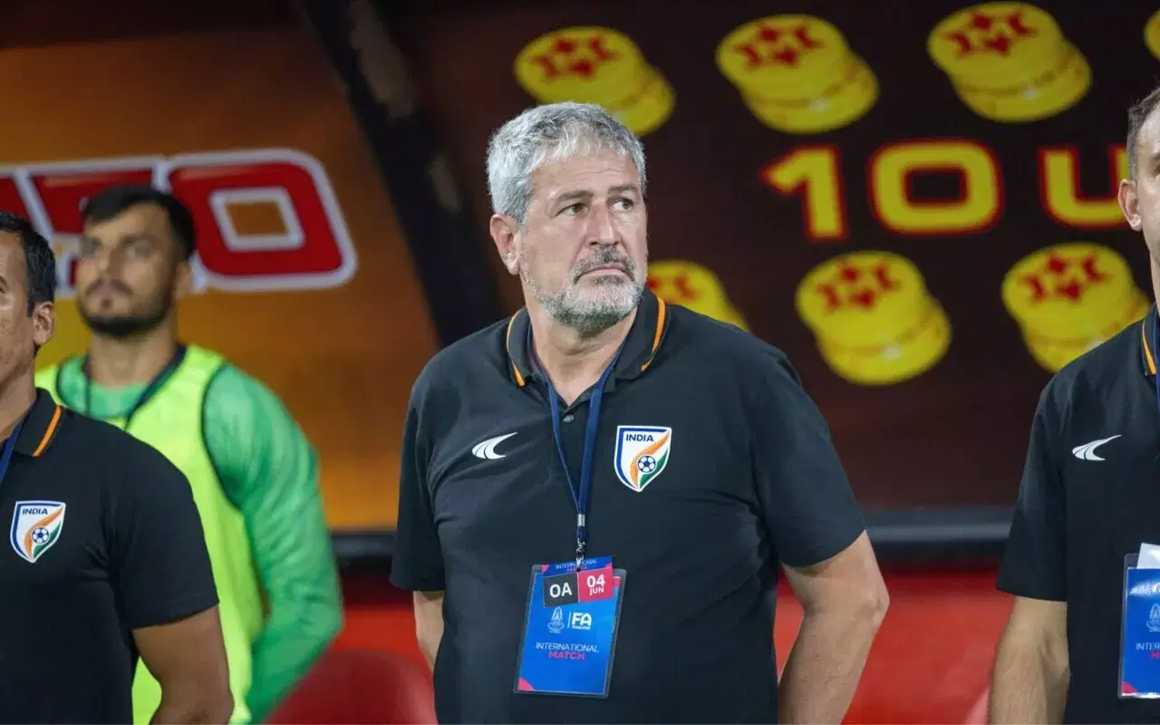 Indian football team Manolo Marquez AIFF