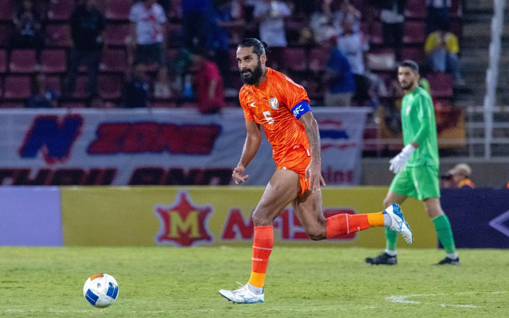 How can Indian football team line up for their international friendly against Tajikistan?