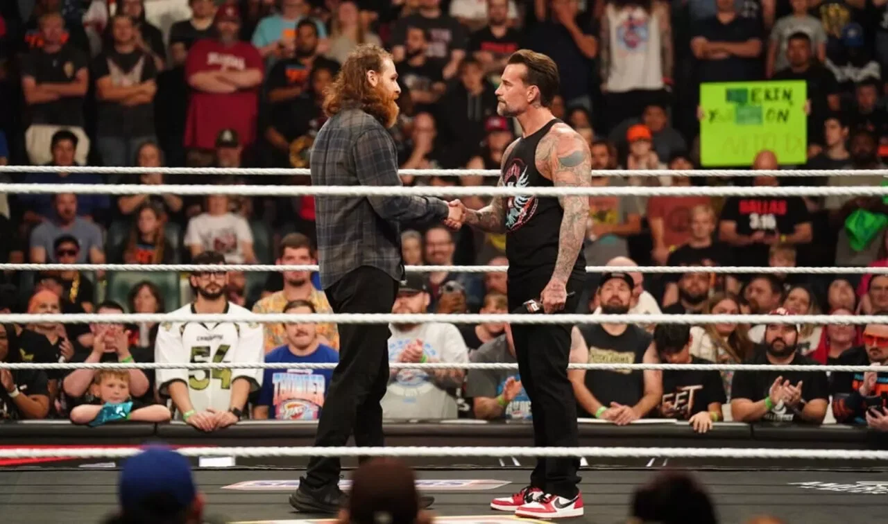 WWE RAW CM Punk Sami Zayn (1)
