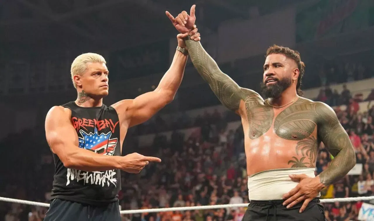 WWE RAW Cody Rhodes Jey Uso