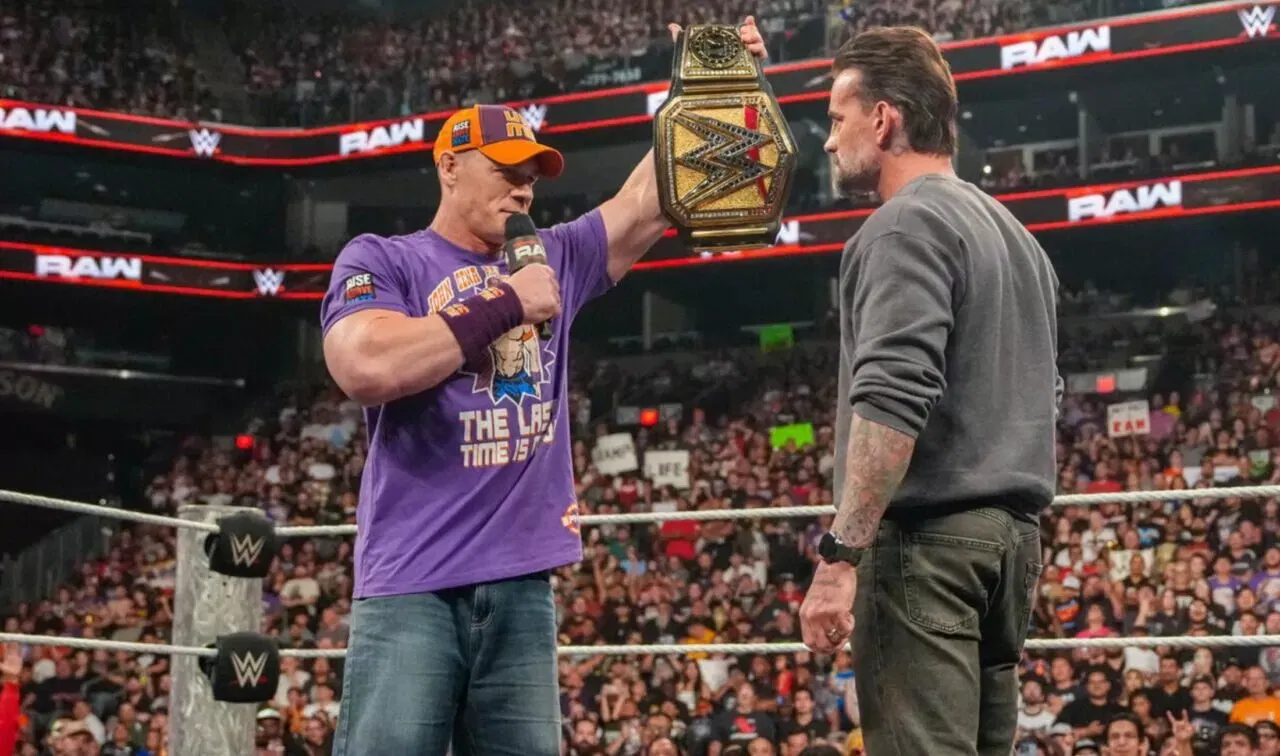WWE RAW John Cena CM Punk Noche de Campeones